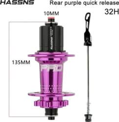 Pro7 Free Cube Rear K7 Hub