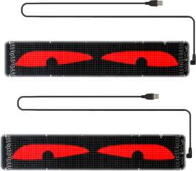 Programmable Car LED Signs Flexible Display