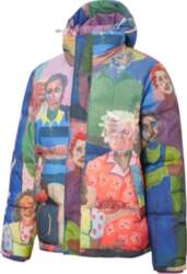 PUMA Printed Pattern Zip-Up Hooded Down