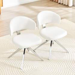Set of 2 Modern Dining Chairs