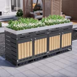 Set of 4 Trash Can Boxes