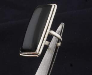 Solid 925 Sterling Silver Black Onyx