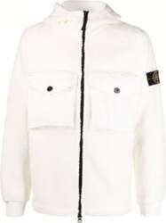 Stone Island FW21 Logo Patch Shearling