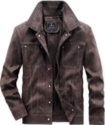 Suede Jacket Large Size Spring and
