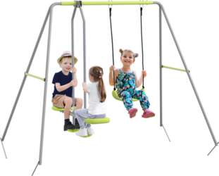 Swing Set with 2 Fixtures with