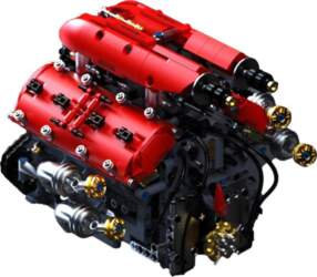 T5011 V8 Turbo Engine Model Electric