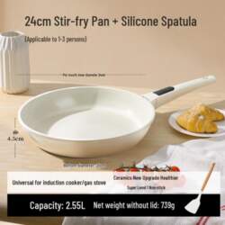 Titanium Ceramic Non-stick Frying Pan for