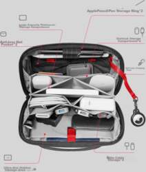 Tomtoc Digital Storage Bag, Cable And