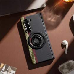 Trendy Carbon Fiber Patterned Hinge Stands