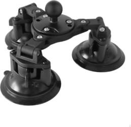 Triple Suction Cup Mount Adjustable with