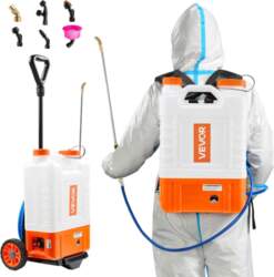 VEVOR Backpack Sprayer with Trolley, Adjustable
