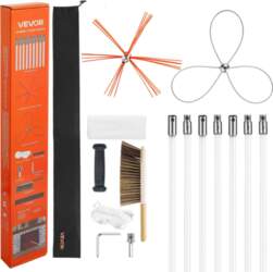 VEVOR Chimney Sweep Kit, 7m Maximum