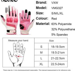 VXW Motorcycle Gloves Protective PVC Shell