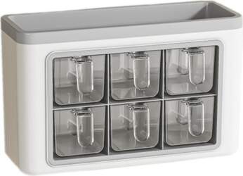 Wall Clear Seasoning Case Kitchen Sugar