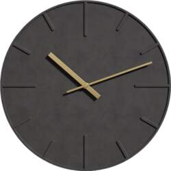 Wall clock silent cement wall-mounted simple