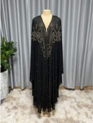 Women`s Open Front Long Sleeve Maxi