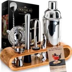 10-Piece Mixology Bartender Kit Bar Tool