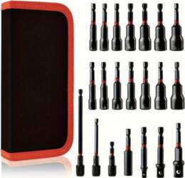 21-Piece Magnetic Nut Driver Set -