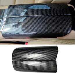 2pcs Carbon Fiber Center Console Armrest