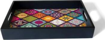 30.48 cm Serving Tray Black