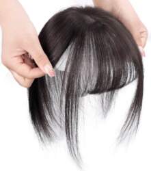 3D Wispy Bangs Wig Natural Forehead