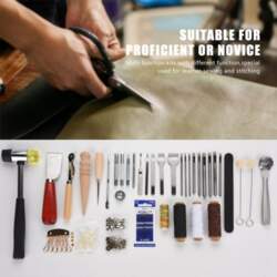 42pcs Leather Craft Tools punch Kit