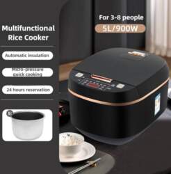 5L Large Capacity Automatic Electric Cooking