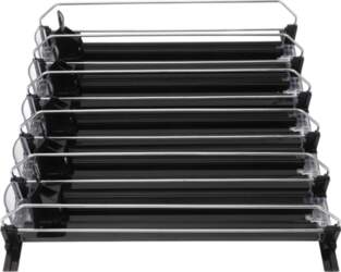 5pcs Drink Organizer for Fridge Automatic