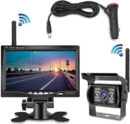 7inch Monitor Wireless Rear View Backup