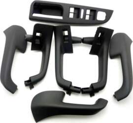 7PCS Black Interior Handle Door Grab
