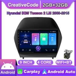 9 collu Android automašīnas radio Carplay