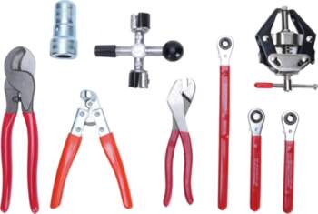 9pcs Battery Service Tool Kit Multifunction