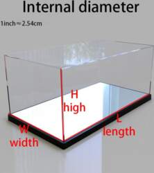 Acrylic Display Case Clear Display Box