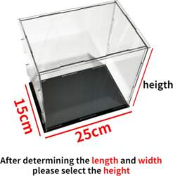 Acrylic Display Case Plastic Box Cube