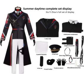 And Deepspace Love Caleb Cosplay Uniform