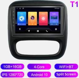 Auto radio Android Auto Carplay priekš