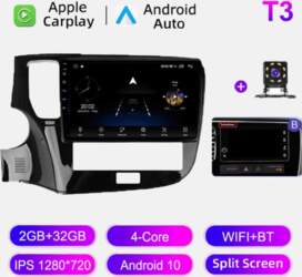 Automašīnas radio Android Auto Carplay priekš