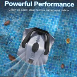 Automatic Robotic Pool Cleaner Cordless Robotic