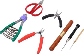 Badminton Racket Stringing Tool Set Bent