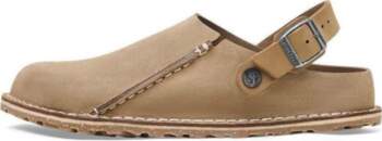 Birkenstock Two-Layer Suede Comfortable Round-Toe Versatile