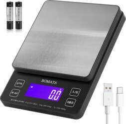 BOMATA Digital Kitchen 5kg Backlit USB