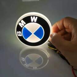 Car LED Emblem Light 82mm Front