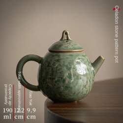 Celadon Ceramics Teapot Chinese Small Pot