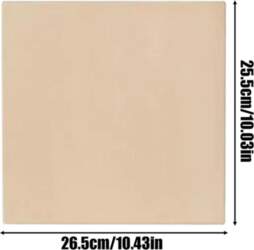 Ceramic Pizza Stone Rectangular Baking Tray