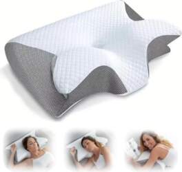 Cervical Pillow Neck Support Ergonomic Side
