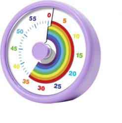 Children`s Visual Timer, 60-Minute Timer, Kids