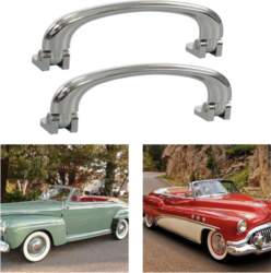Chrome Interior Door Pull Handle Pair