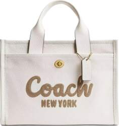 Coach Cargo 34 Embroidered Pattern Detachable