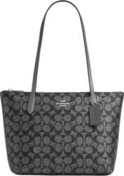 COACH Fiona Coated Canvas Shoulder Bag