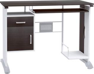 Computer Desk with Sliding Keyboard Tray